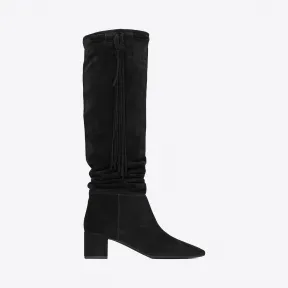 伊夫圣罗兰/Yves Saint laurent LAURA麂皮靴 6064001N0001000