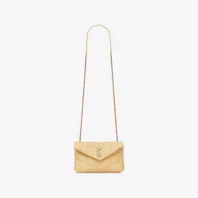 伊夫圣罗兰/Yves Saint laurent puffer绗缝羊皮革迷你手袋 6203331EL079949