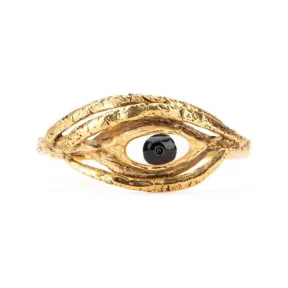 伊夫圣罗兰/Yves Saint laurent 金色 眼睛符号金色调手链 654076Y15VE9186