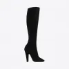 伊夫圣罗兰/Yves Saint laurent 68麂皮靴 6579222W5001000