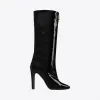伊夫圣罗兰/Yves Saint laurent bond漆皮靴 66763625WA01000