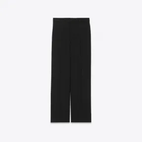 伊夫圣罗兰/Yves Saint laurent 条纹羊毛阔腿裤 700933Y2F421000