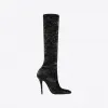 伊夫圣罗兰/Yves Saint laurent talia绒面靴 711197AAAPV1000