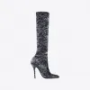 伊夫圣罗兰/Yves Saint laurent talia绒面靴 711197AAAPV1424