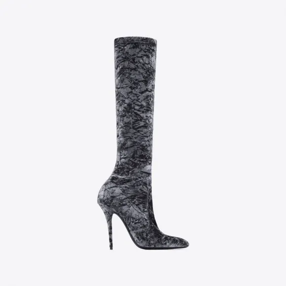 伊夫圣罗兰/Yves Saint laurent talia绒面靴 711197AAAPV1424