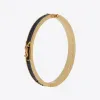 伊夫圣罗兰/Yves Saint laurent opyum蟒蛇皮和金属手链 711615EAABT1000