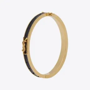 伊夫圣罗兰/Yves Saint laurent opyum蟒蛇皮和金属手链 711615EAABT1000