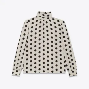 伊夫圣罗兰/Yves Saint laurent 双绉高领短衫 716159Y6F089787