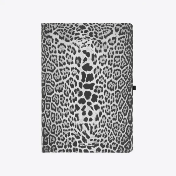 伊夫圣罗兰/Yves Saint laurent 好公司豹纹笔记本a4 730448RDT453333