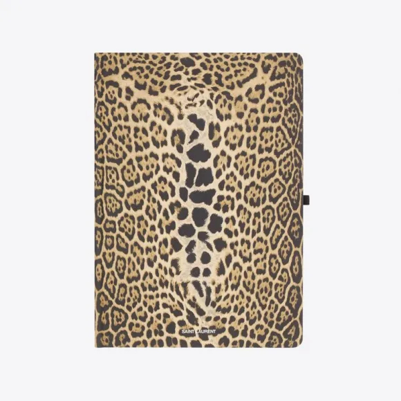 伊夫圣罗兰/Yves Saint laurent 好公司豹纹笔记本a4 730448RDT457777