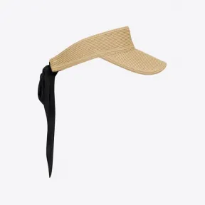 伊夫圣罗兰/Yves Saint laurent 带装饰巾编织遮阳帽 7381433YN239700