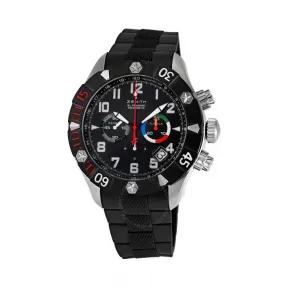 真力时/Zenith Defy Classic 黑色 橡胶 自动机械机芯 男表 03.0527.4000-21.R642