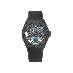 真力时/Zenith Defy系列 合成碳纤维黑色 手动机械机芯 男表 10.9000.4805-78.R916