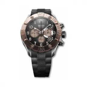 真力时/Zenith Defy Classic 拉丝不锈钢和18K玫瑰金 自动机械机芯 男表 86.0516.4000-21.R642