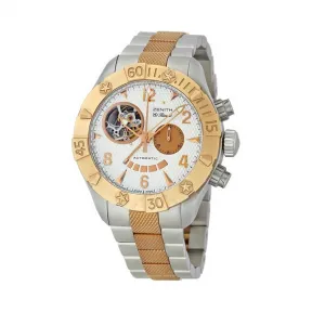 真力时/Zenith Defy Classic 18kt 玫瑰金/精钢 自动机械机芯 男表 86.0526.4021-01.M527