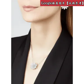 梵克雅宝/Van Cleef & Arpels Lotus耳环 中号款式 - VCARO96C00