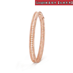 梵克雅宝/Van Cleef & Arpels Perlée钻石手镯 单排镶钻设计 中号款式 - VCARP27F00