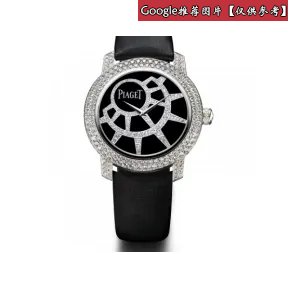 伯爵/Piaget LIMELIGHT系列 自动机械 18k白金镶钻 女表 G0A33178