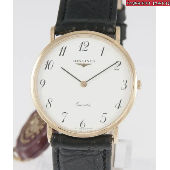 浪琴/Longines 时尚系列 33.00 MM 精钢镀金 石英机芯 男表 L4.636.2.13.2