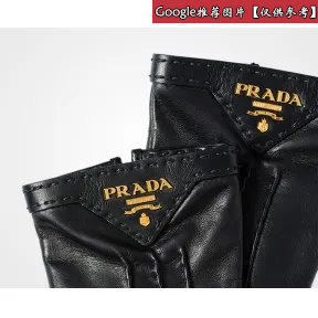 普拉达/Prada 可可棕  手套 1GG46C 038 F0324