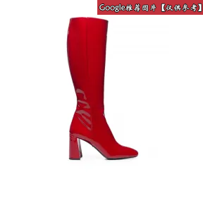 普拉达/Prada 漆皮长靴 1W703L 069 F0011