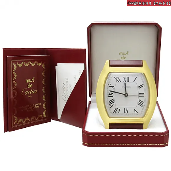 卡地亚/Cartier Tortue 时钟 Tortue small clock W0100023