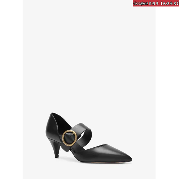 迈克高仕/Michael Kors Estelle Kitten 搭扣中跟鞋 40R9ESMS2L001