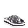 迈克高仕/Michael Kors 品牌 Logo 厚底运动拖鞋 40S9DEFA2Q012