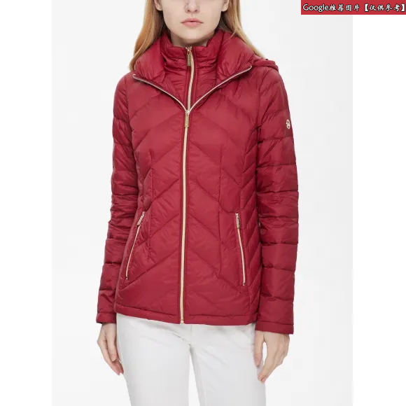 迈克高仕/Michael Kors 短款双层拉链设计外套 77G3898M82600