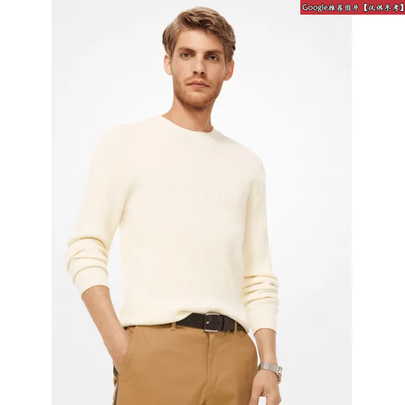 迈克高仕/Michael Kors 圆领混纺套头衫 CR86KM15DD102