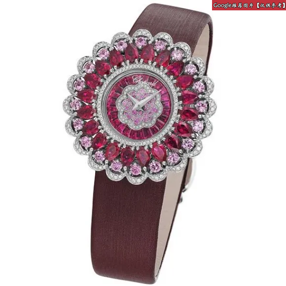 萧邦/Chopard Precious Chopard系列 镶嵌梨形或圆形明亮式切割的宝石 女表 134427-1004