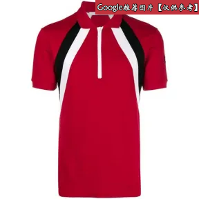 纪梵希/Givenchy 男士 图形细节拉链polo衫 BM708L3006-601