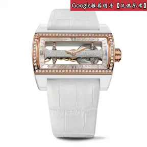 昆仑/Corum  陶瓷和5N 18kt红金，68颗圆形钻石〜0.47克拉 手动机械机芯 007.129.51-00090000