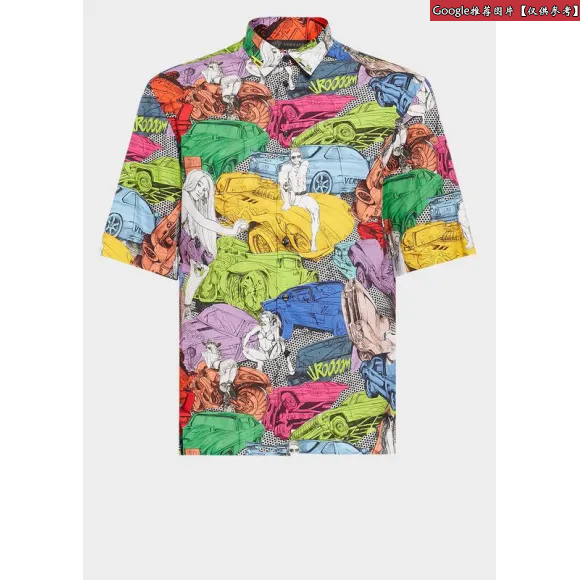 范思哲/Versace Comic Crash府绸长裤 A81488-A228145_A707
