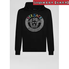 范思哲/Versace Nastro Versace连帽衫 A81512-A227994_A008