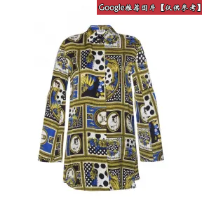 范瑟丝/Versus Heritage Border印花连衣裙 BD01136-BT10932_B7343