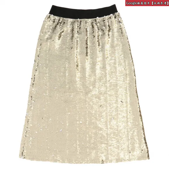 品高/Pinko 青少年和青少年充满了亮片的女孩裙 1A11GQ-Y5TFH81AA01