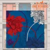 爱马仕/Hermes 灰色 “牡丹幻境”90厘米方巾 H003278S_01