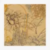 爱马仕/Hermes 灰色 “牡丹幻境”90厘米方巾 H003278S_15