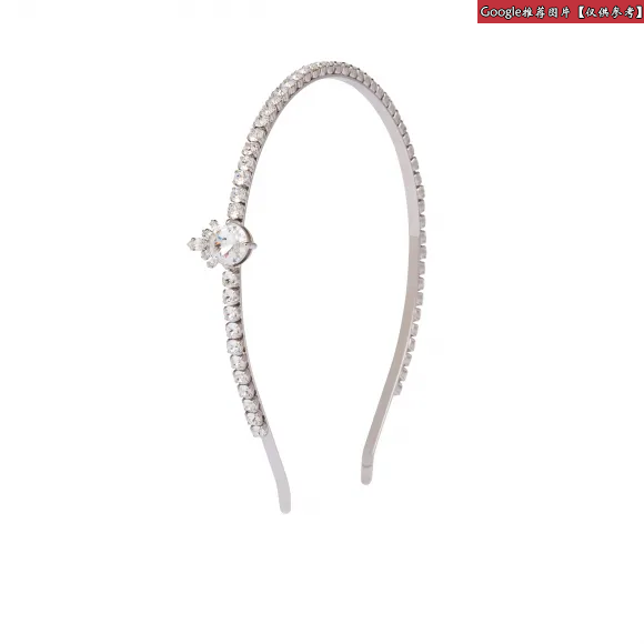 缪缪/Miu Queen Crystal 仿水晶发箍 5JH071-2D7V-F0Z2D