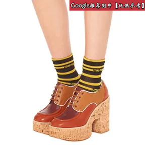 缪缪/Miu 金银线短袜 MCZ363-1WL8-F0KQY