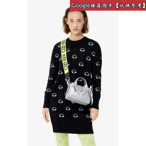 凯卓/Kenzo 女士 意思呢 皮包 婴儿Kalifornia金属袋 F952SA111L24.AG.TU