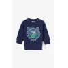 凯卓/Kenzo 男孩 海军蓝 运动衫 老虎运动衫 L85Z15517G03.76.12M