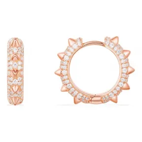 APM 粉金色纯银镶晶钻'Hérisson'小耳环 RE11153OX