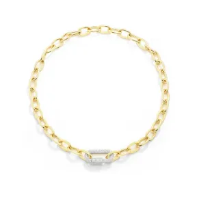 APM 密镶链环可调节项链 TC6758XRH