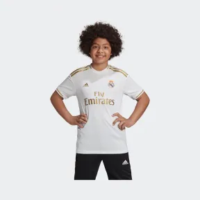 阿迪达斯/Adidas 运动表现 白 男童 REAL H JSY Y 皇马童款主场比赛服 DX8838