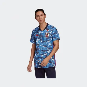 阿迪达斯/Adidas JFA H JSY 日本国家队主场球迷版短袖球衣 ED7350