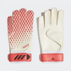 阿迪达斯/Adidas 运动表现 白/亮粉红荧光 中性 PRED GL TRN 足球运动手套 FJ5989