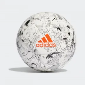 阿迪达斯/Adidas 运动表现 白/黑色/红荧光 男士 CAPTSUBA MIN TSUBASA足球小将联名运动足球 FS0391