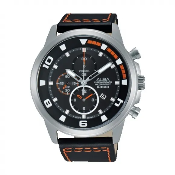 雅柏/Alba 47MM 不锈钢表壳 男表 AF8U05X1